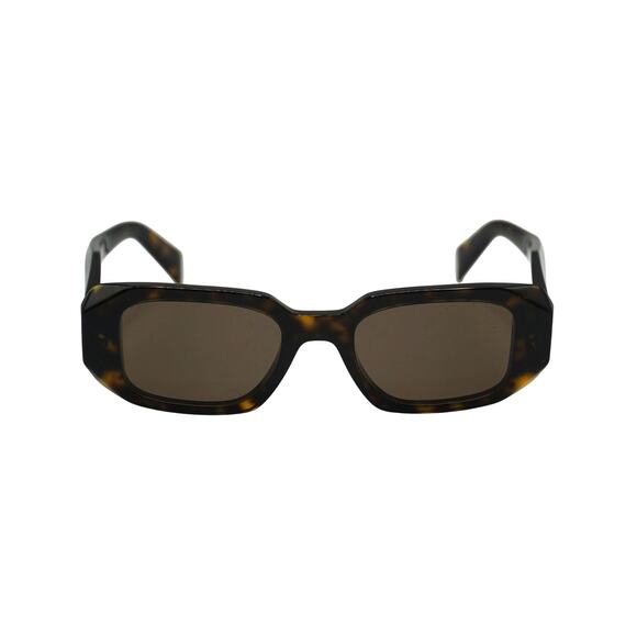 Prada Symbole SPR 17W Tortoise Acetate Sunglasses 49-20-145 - Picture 1 of 9
